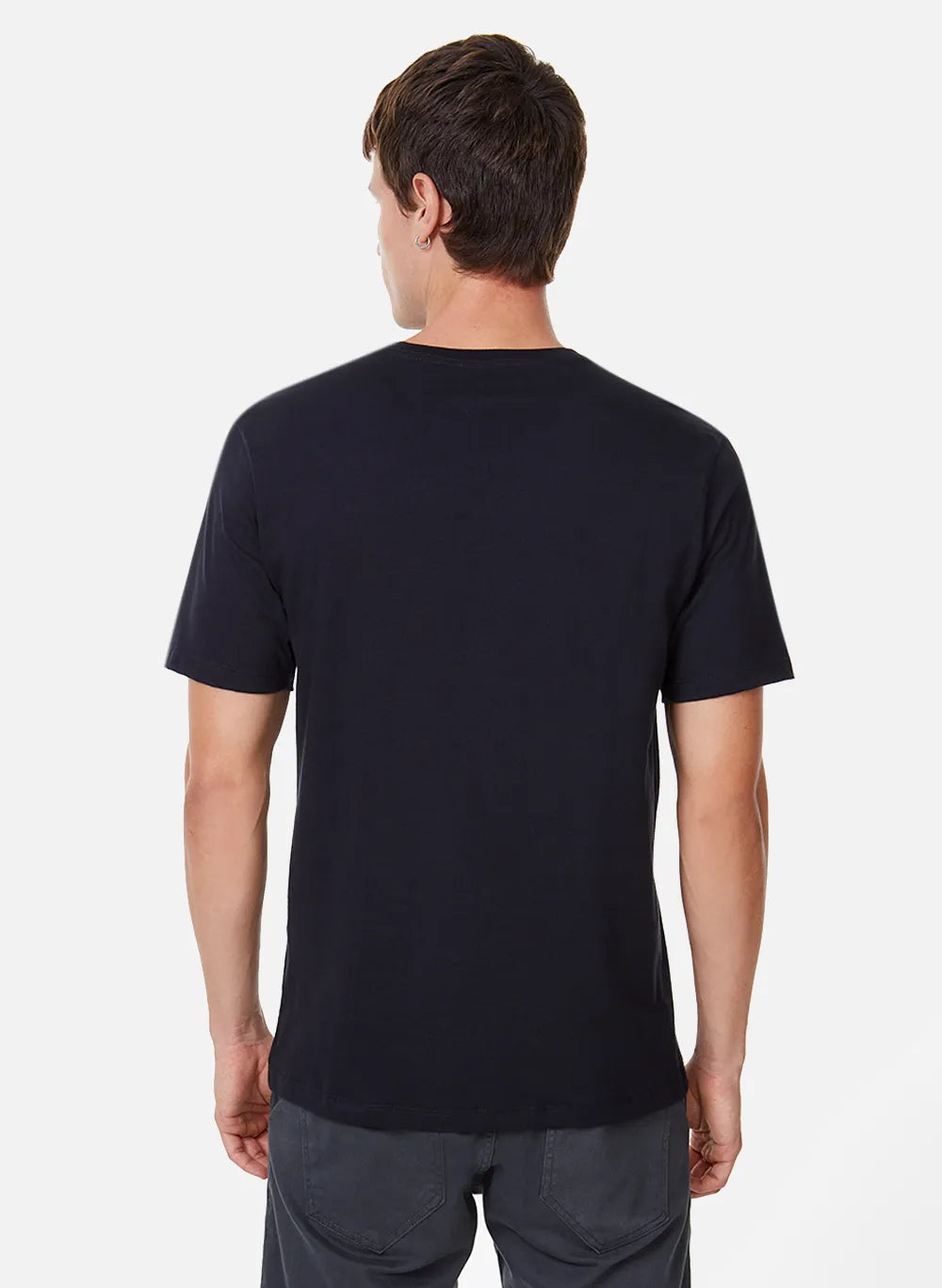 CAMISETA JOHN JOHN EMBOSSED PRETO