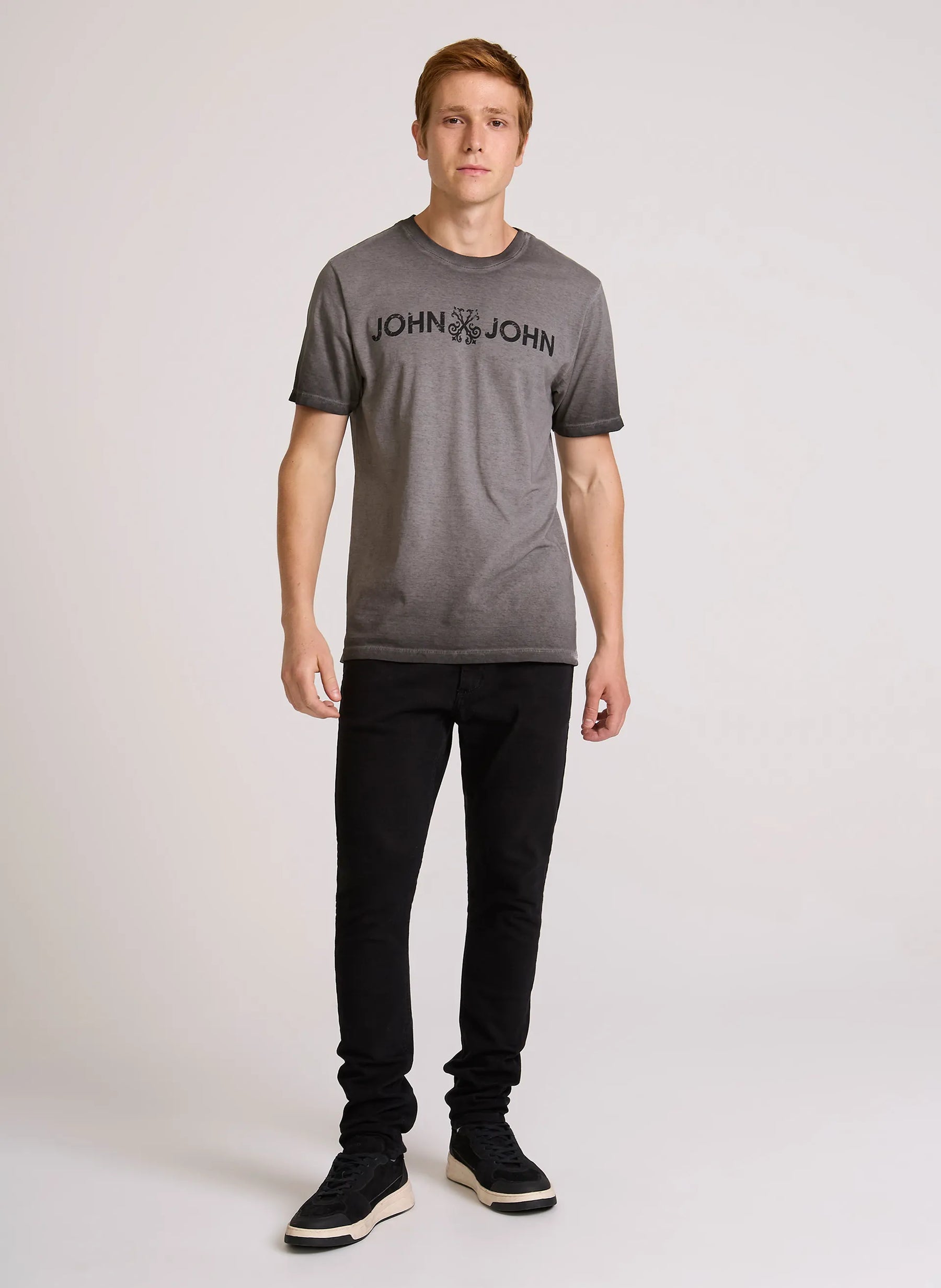 CAMISETA JOHN JOHN BASIC CINZA CHUMBO