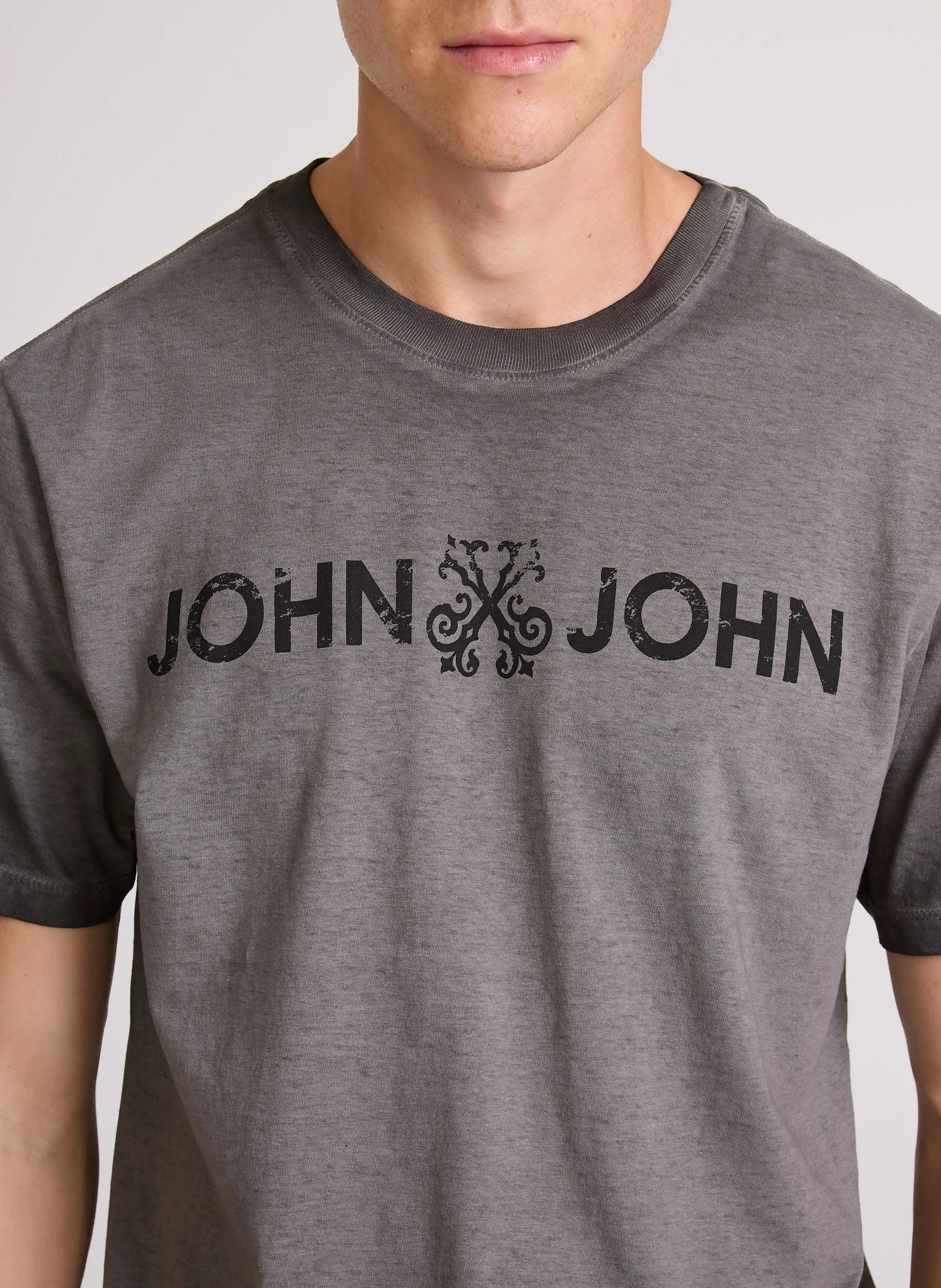 CAMISETA JOHN JOHN BASIC CINZA CHUMBO