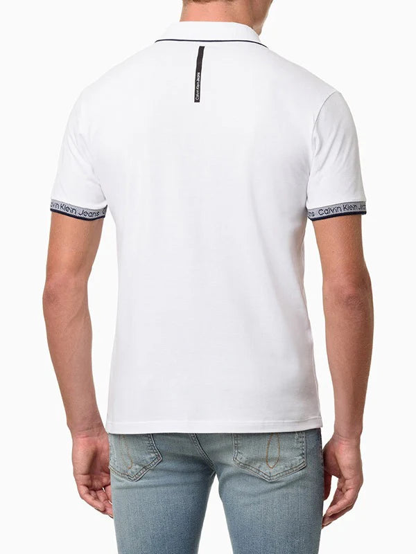 POLO CALVIN KLEIN JEANS MASCULINA RETILINEA