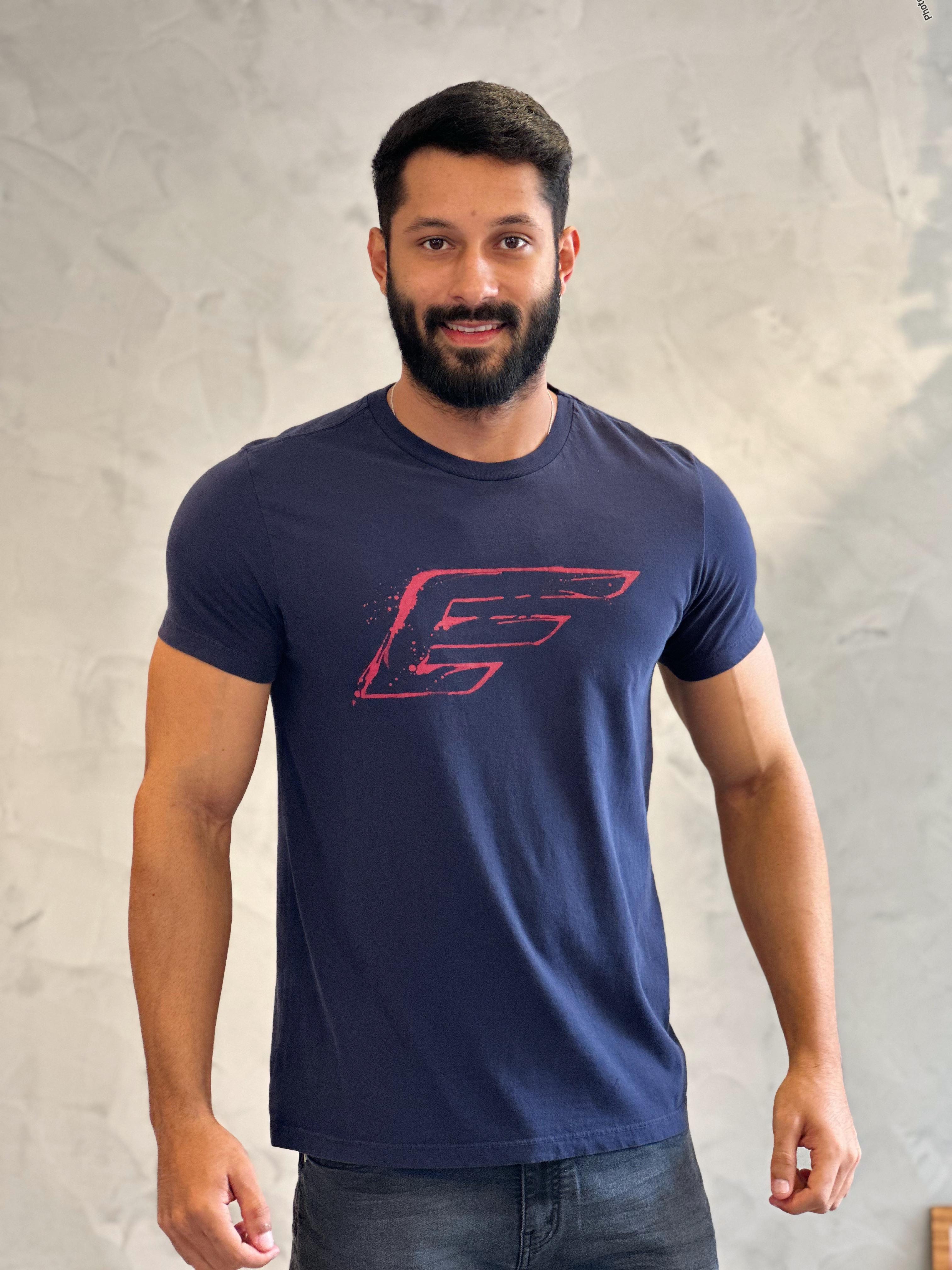 CAMISETA ELLUS FINE MAXI EASA CLASSIC MARINHO