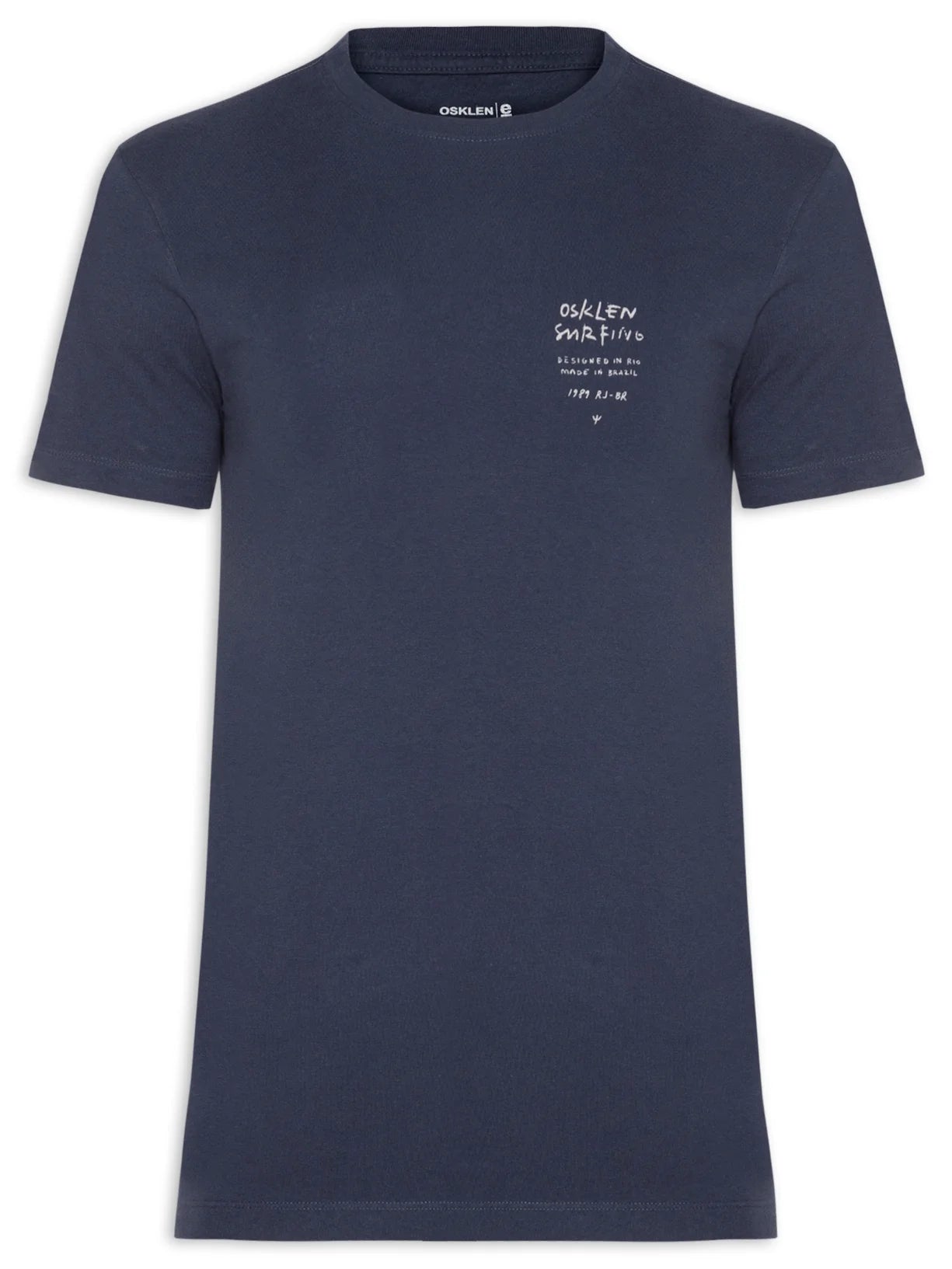 CAMISETA OSKLEN MASCULINA SLIM VINTAGE SURF HANDWRITING