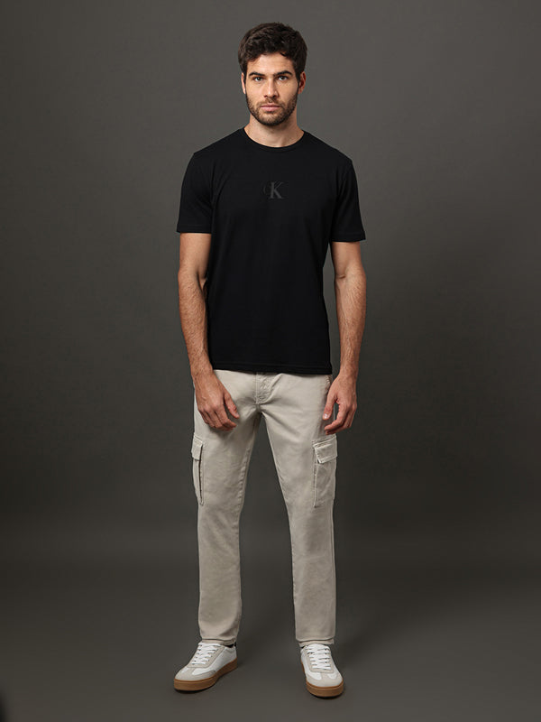 CAMISETA CALVIN KLEIN MASCULINA RUBBER PATCH