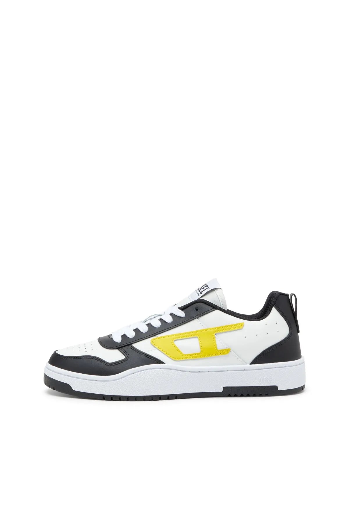 TÊNIS DIESEL S-UKIYO V2 LOW - BRANCO/PRETO/AMARELO
