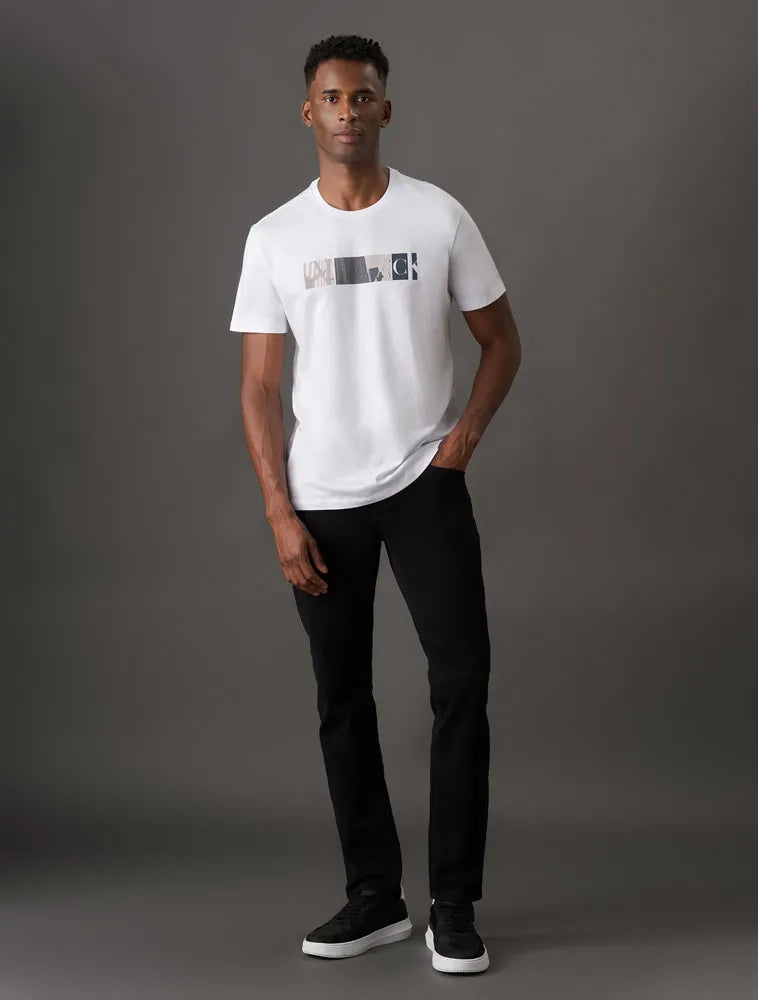 CALÇA CALVIN KLEIN MASCULINA COLOR FIVE INFINITE BLACK