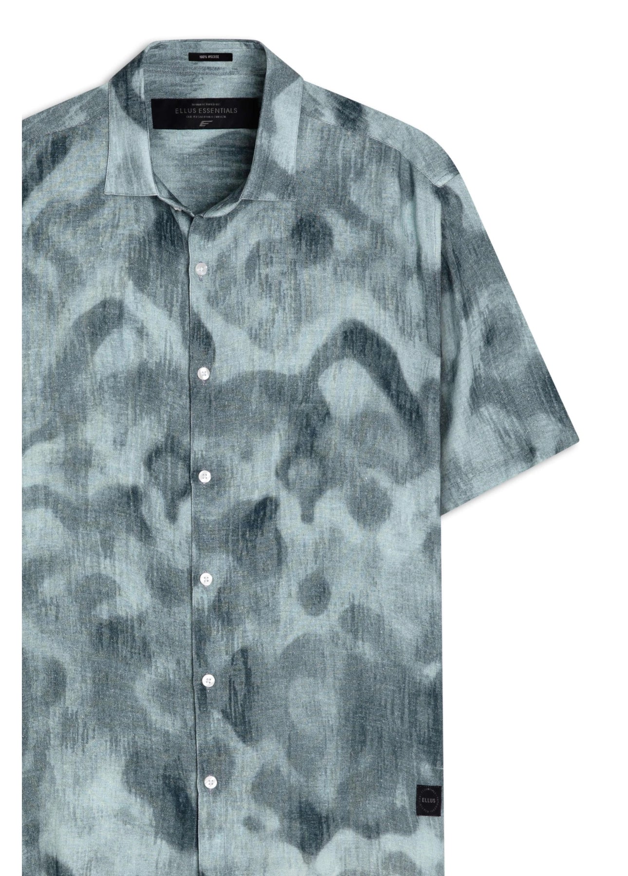 CAMISA ELLUS MODAL BLEND IKAT MOUNTAIN SURF