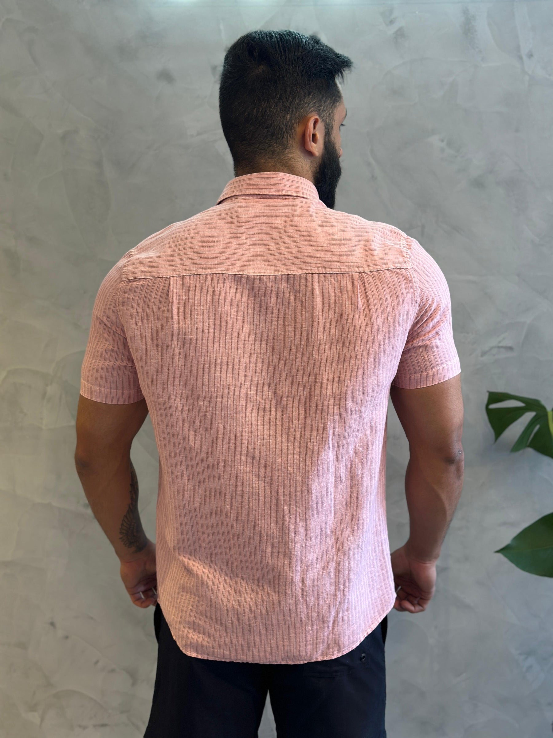 CAMISA ELLUS LINEN BLEND FT ARLINGTON SURF IRISH