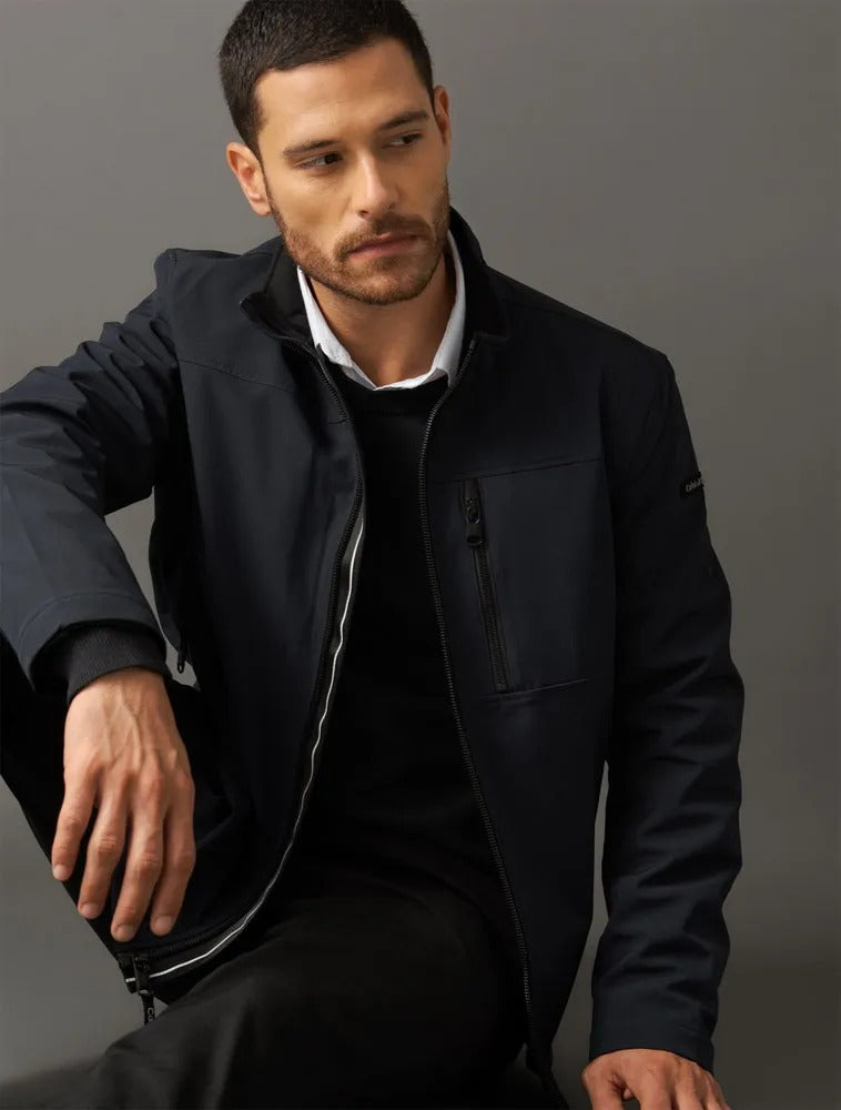 JAQUETA CALVIN KLEIN SOFT SHELL MARINHO