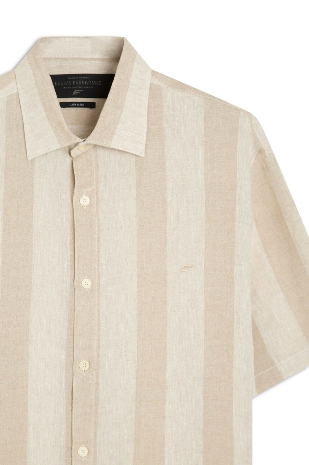 CAMISA ELLUS LINHO SORELLE SURF AREIA