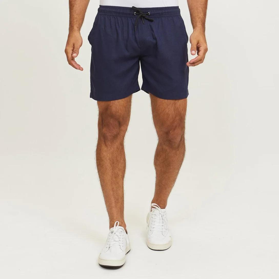 SHORT LINHO URBO CÉU NOTURNO AZUL
