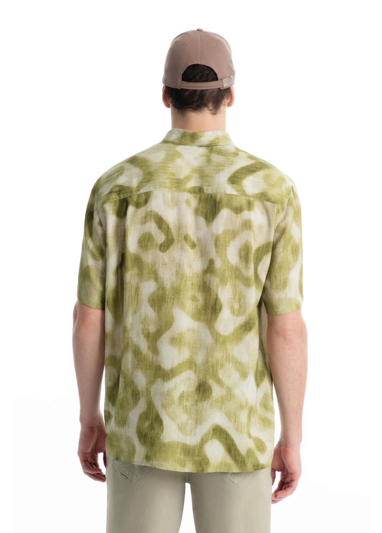CAMISA ELLUS MODAL BLEND IKAT MOUNTAIN SURF