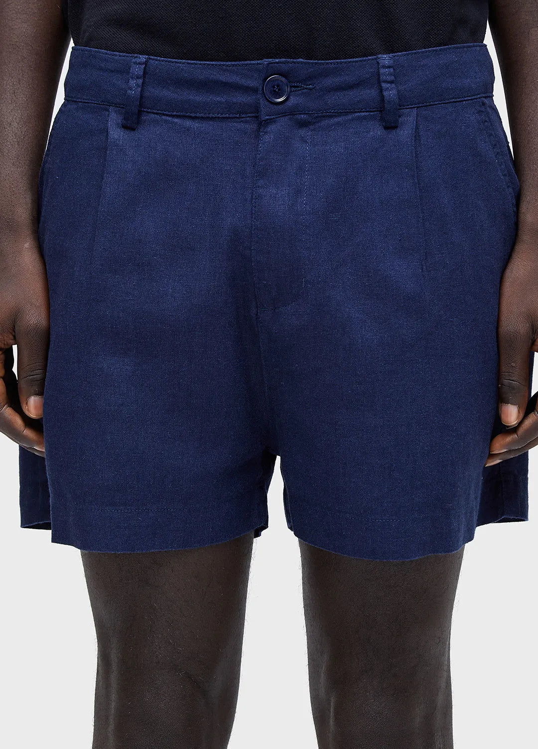 SHORT OSKLEN MASCULINO LINHO FLUID PLEATS