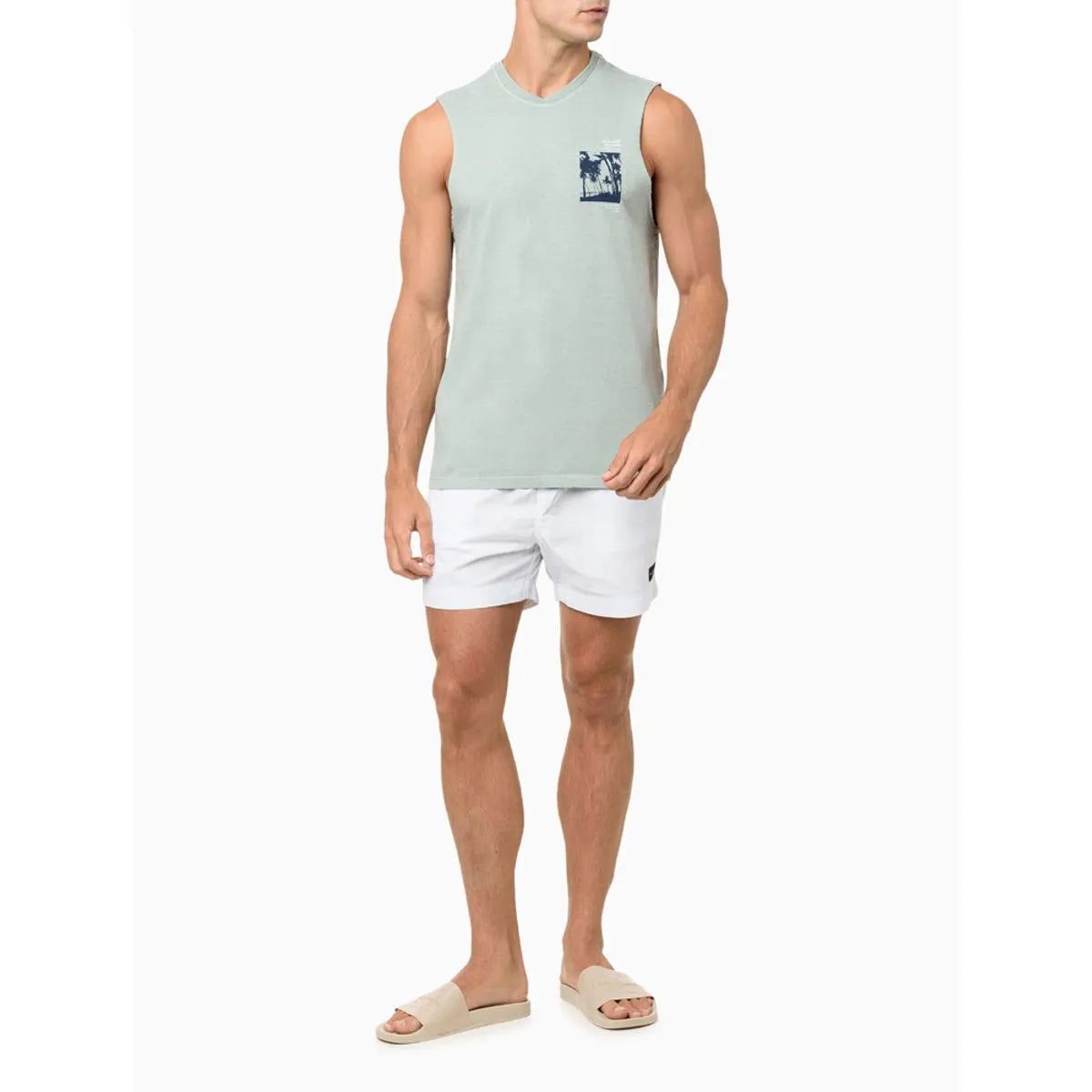 SHORT CALVIN KLEIN MASCULINO COLOR COM ELASTICO
