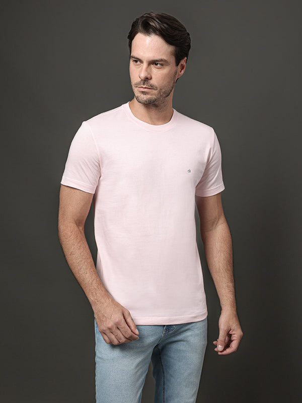 CAMISETA CALVIN KLEIN MASCULINA MEIA MALHA