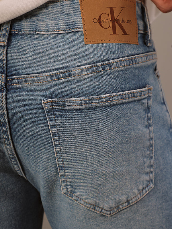 BERMUDA CALVIN KLEIN JEANS 5 POCKETS AZUL CLARO