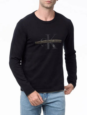 SUÉTER CALVIN KLEIN JEANS MASCULINO TRICOT REISSUE