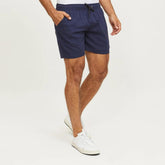 SHORT LINHO URBO CÉU NOTURNO AZUL