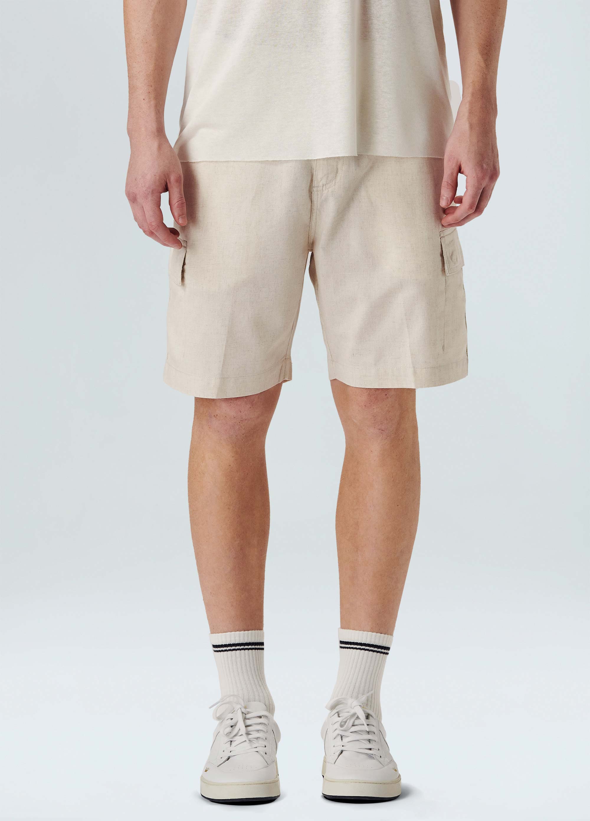 BERMUDA OSKLEN MASCULINA CARGO NATURAL