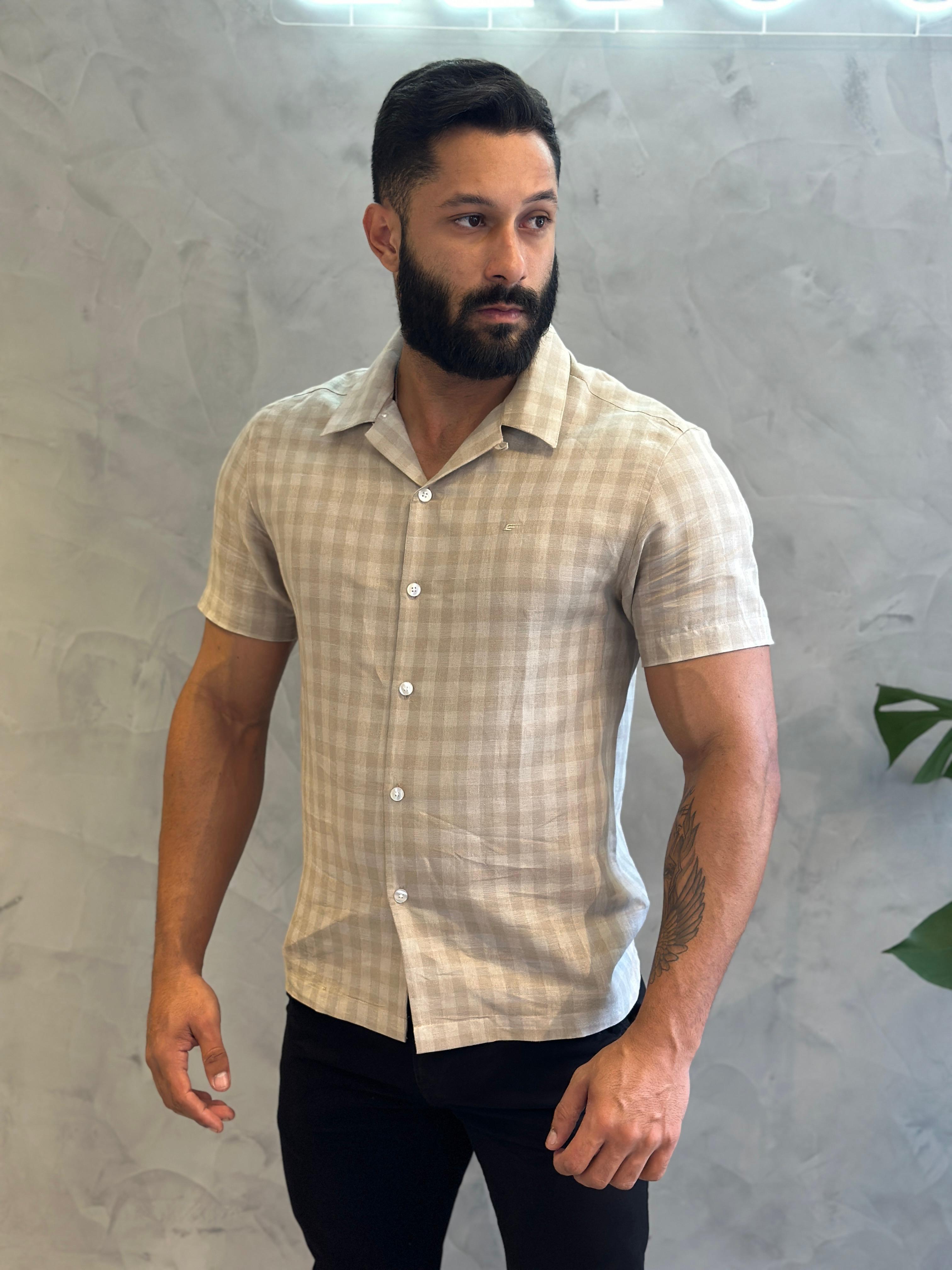 CAMISA ELLUS BLEND RIVERSIDE AREIA
