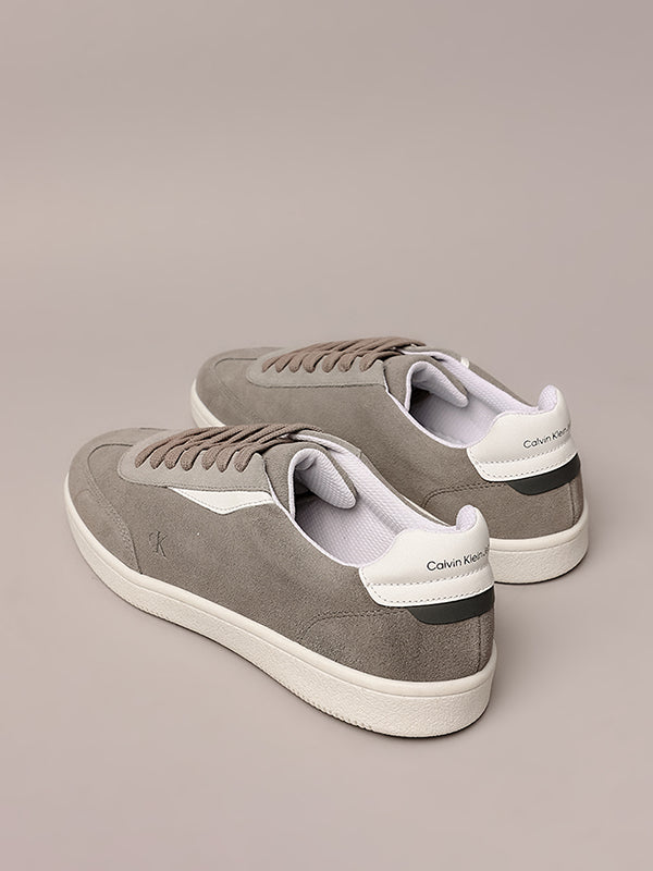 TENIS CALVIN KLEIN SLIM SIDE SMALL CINZA CLARO