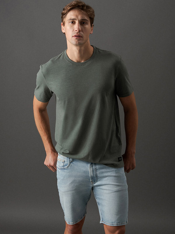 BERMUDA JEANS CALVIN KLEIN MASCULINA CARNABY 9 5 POCKETS