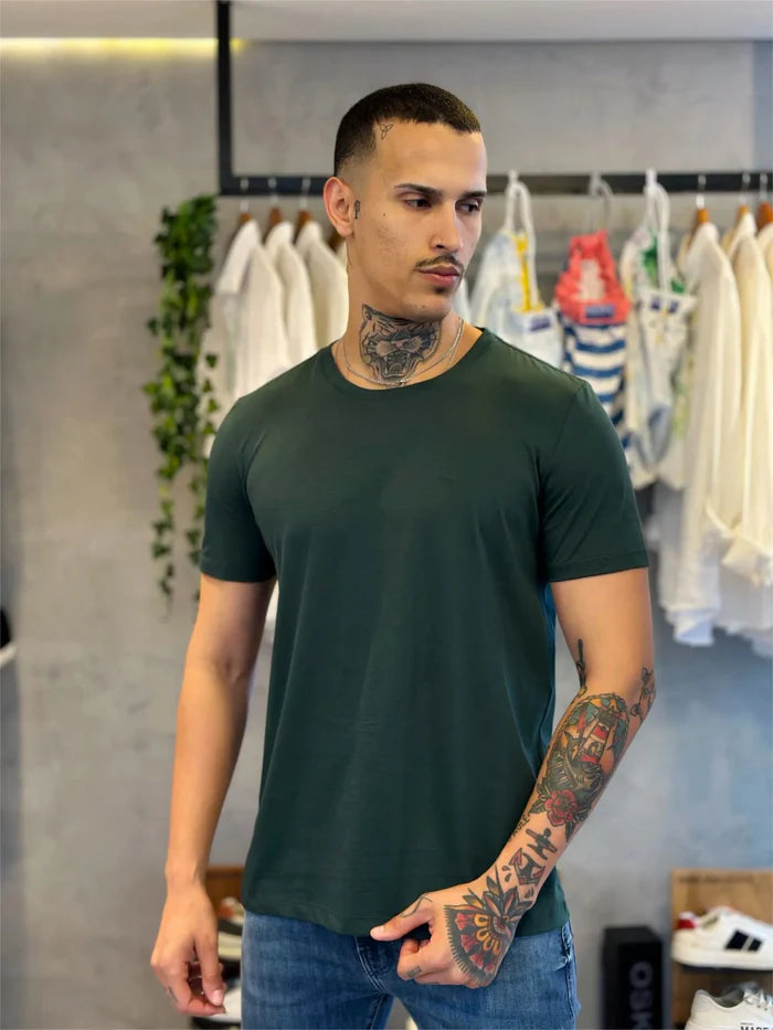 CAMISETA ELLUS MASCULINA PIMA EASA MIRROR CLASSIC