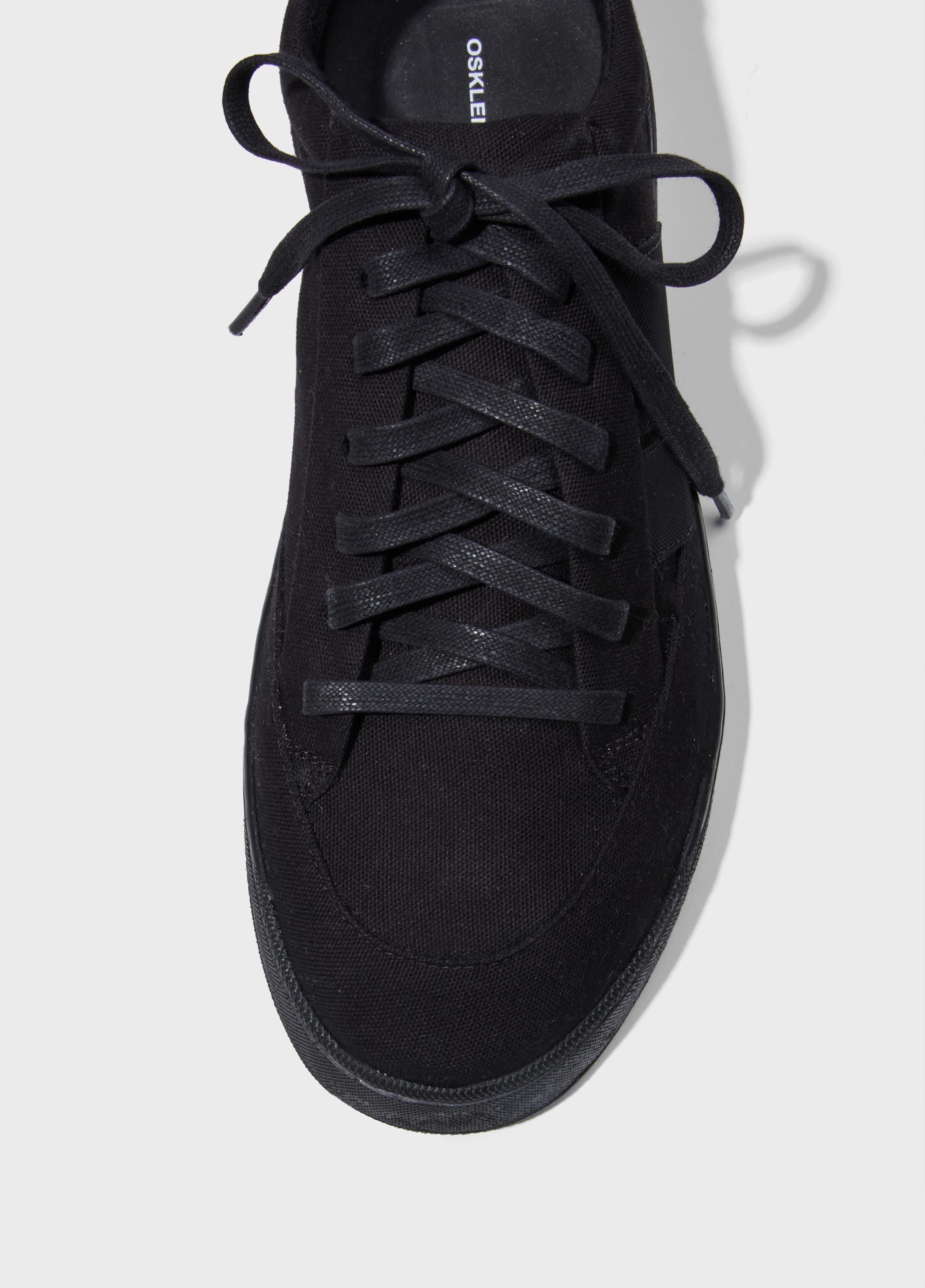 TENIS OSKLEN MASCULINO CANVAS AG BLACK