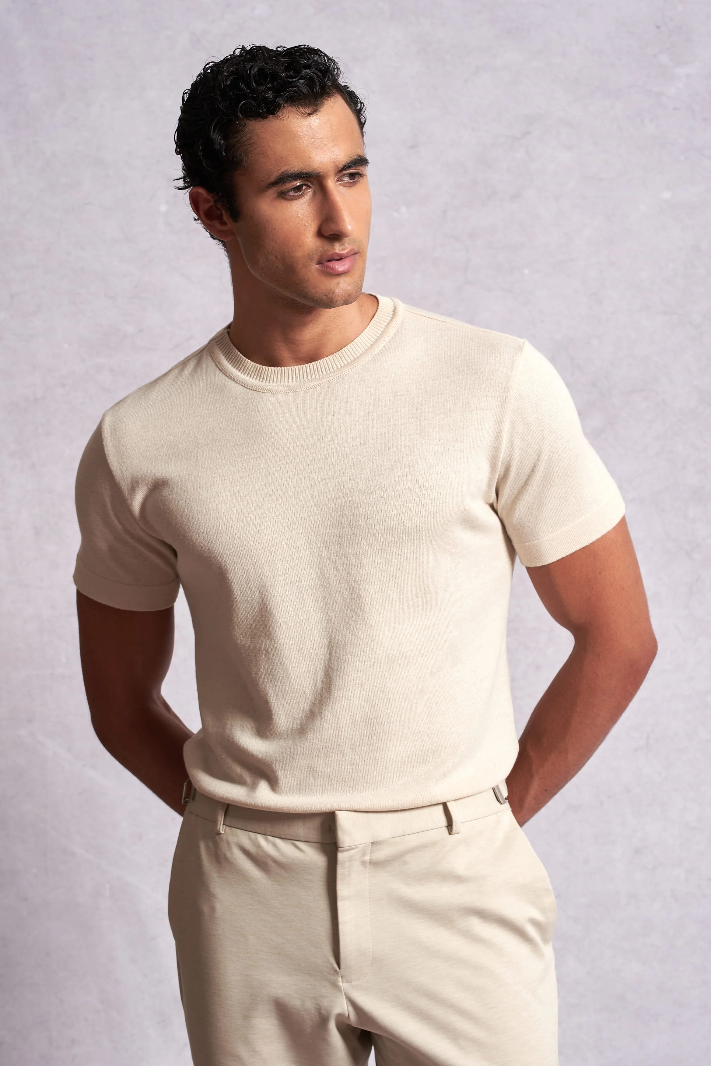 CAMISETA TRICOT MASCULINA ANKOR