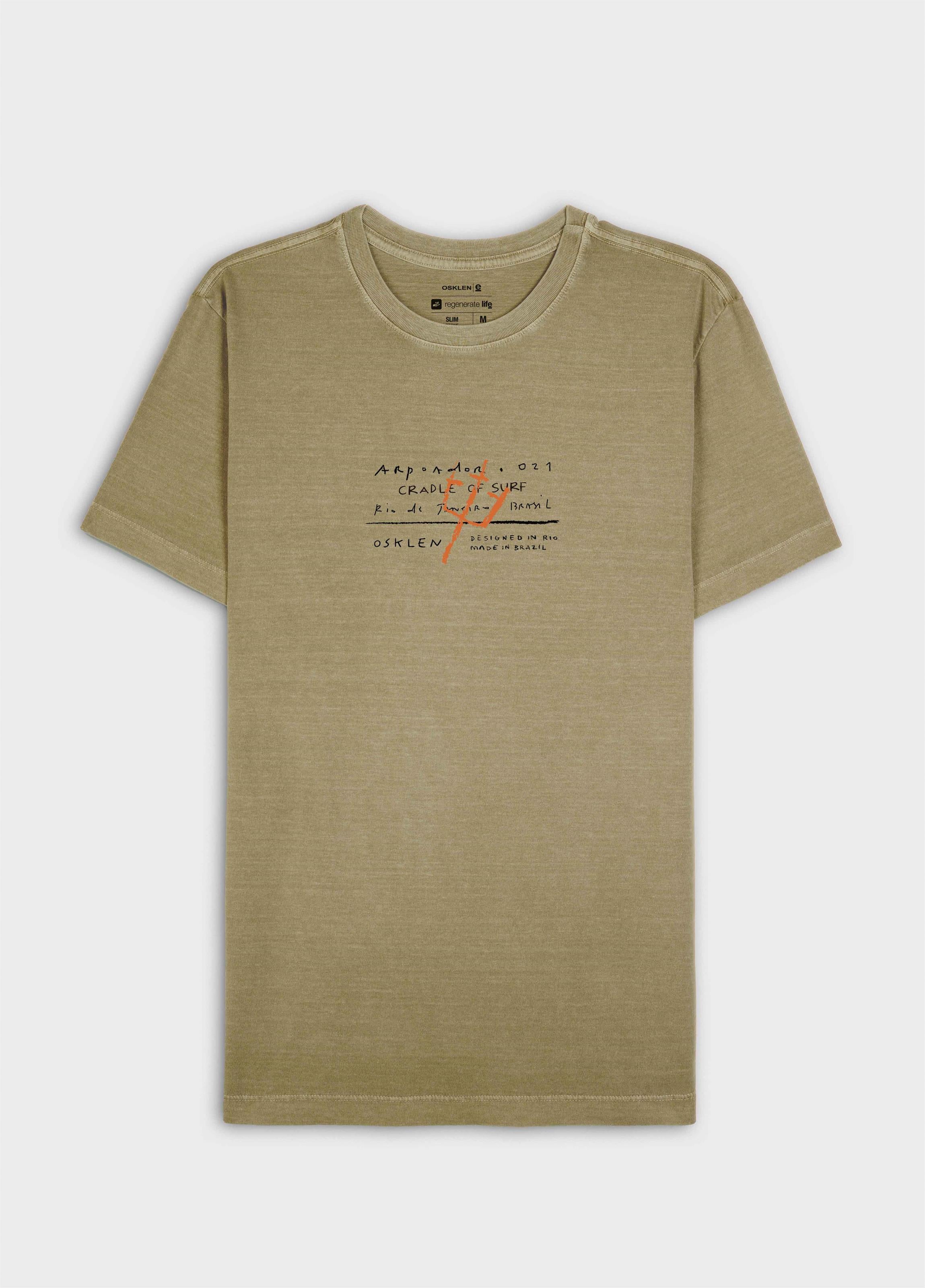 CAMISETA OSKLEN MASCULINA SLIM STONE SRFNG SCRIBBLE