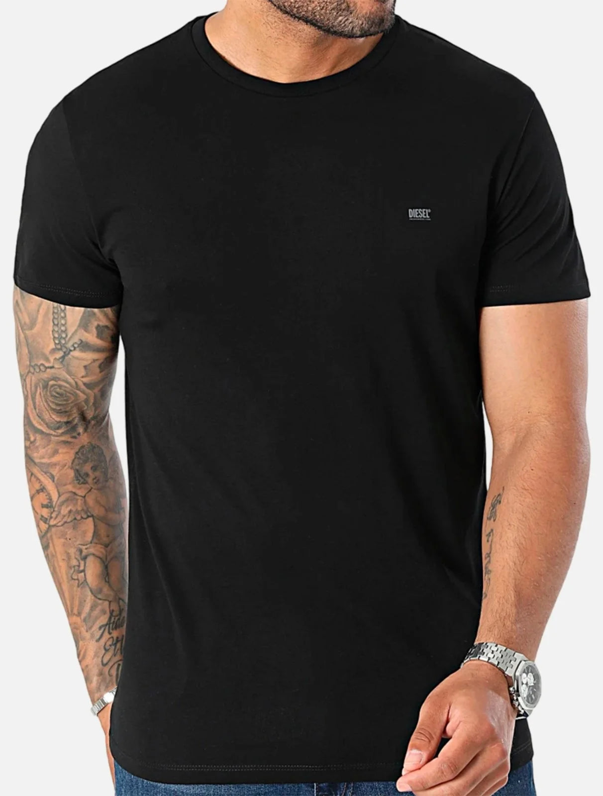 KIT DIESEL COM 3 CAMISETAS NO PRETO