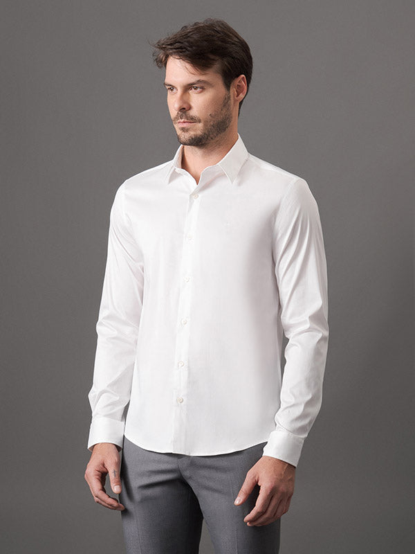 CAMISA MASCULINA CALVIN KLEIN CANNES BASICA ESSENTIAL