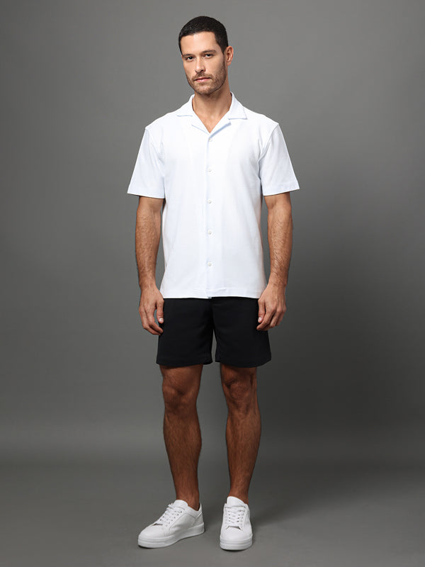 CAMISA CALVIN KLEIN REGULAR MALHA TEXTURIZ