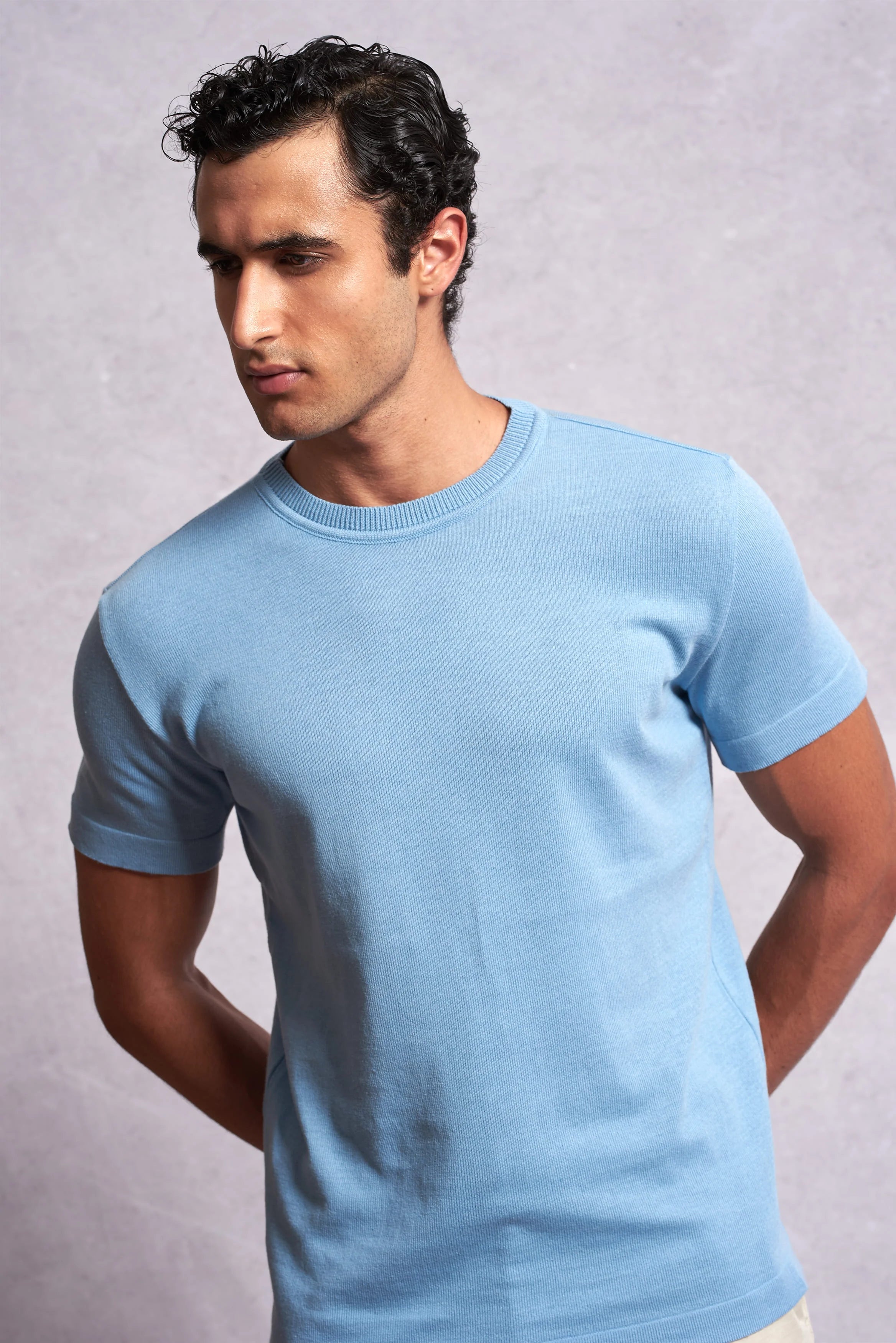 CAMISETA TRICOT MASCULINA ANKOR