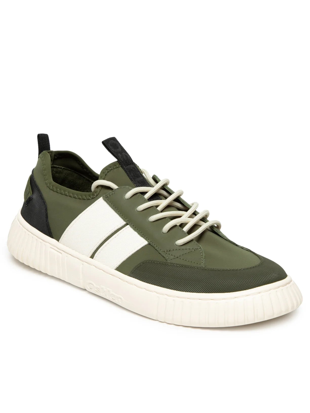 TENIS OSKLEN MASCULINO ARPX STRAPS OLIVA/CRU/PRETO