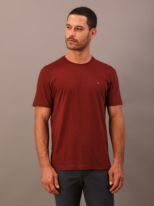 CAMISETA CALVIN KLEIN MASCULINA MEIA MALHA