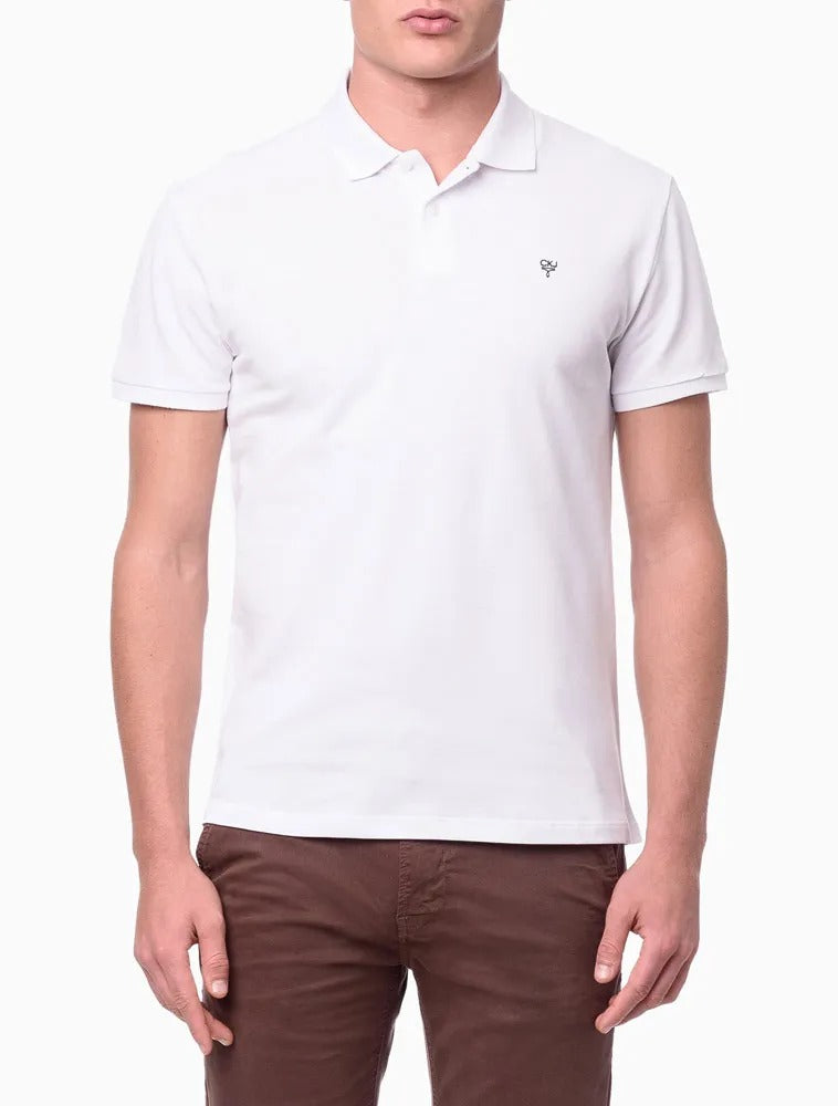 POLO CALVIN KLEIN JEANS OMEGA BRANCO