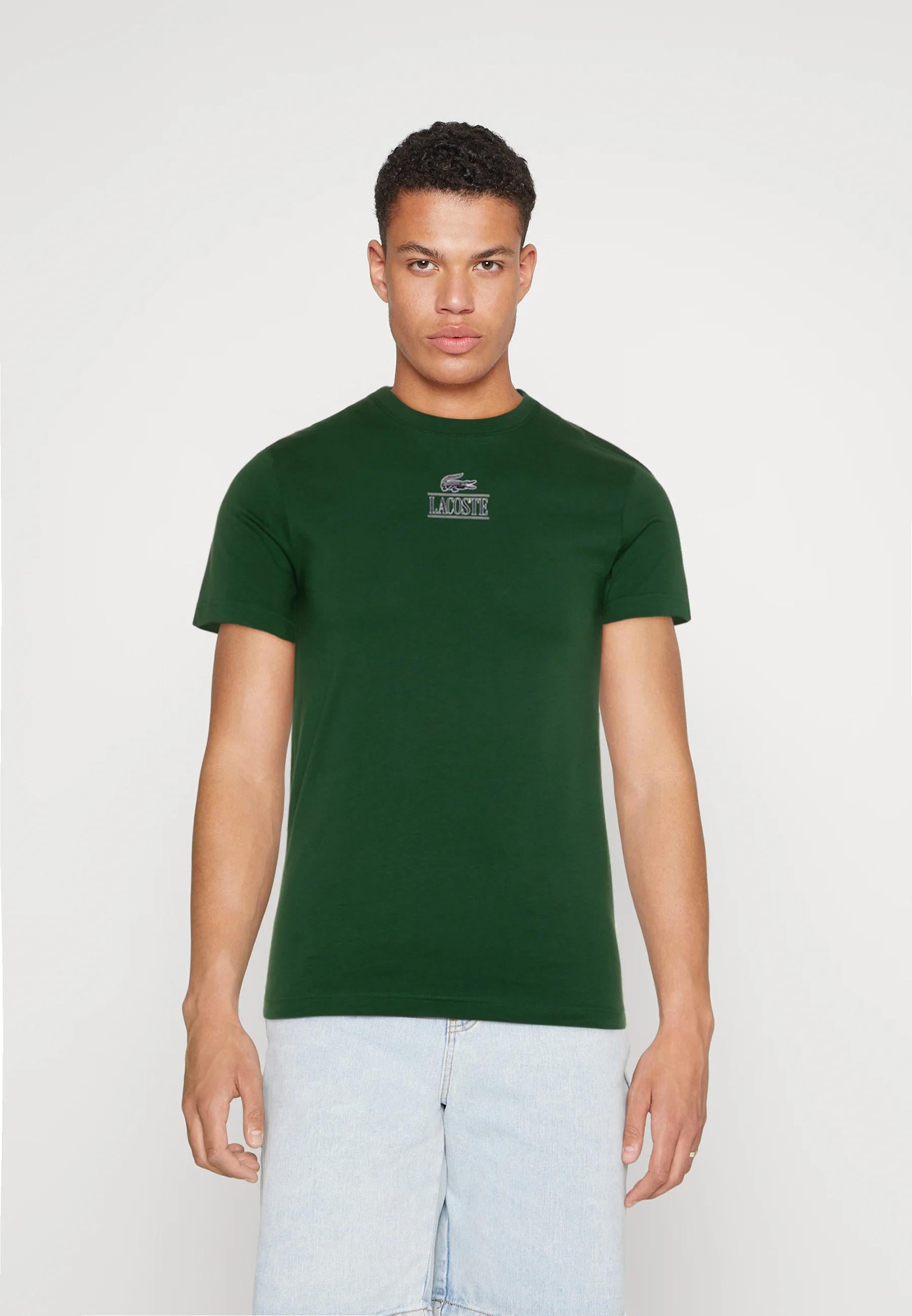 CAMISETA LACOSTE TH114723132 VERDE