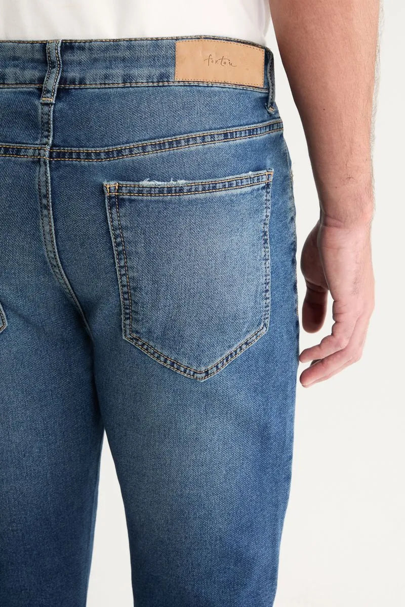 CALCA JEANS FOXTON FLEX VINTAGE BLUE