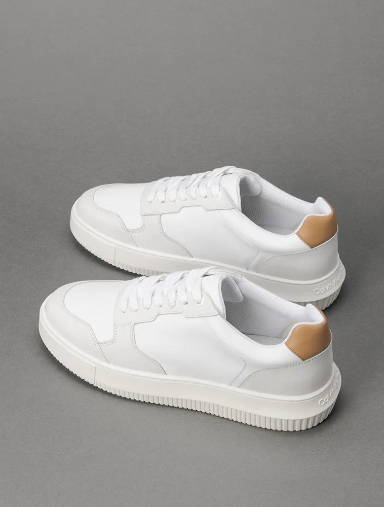 TÊNIS CALVIN KLEIN MASCULINO CHUNKY LAYERS BRANCO