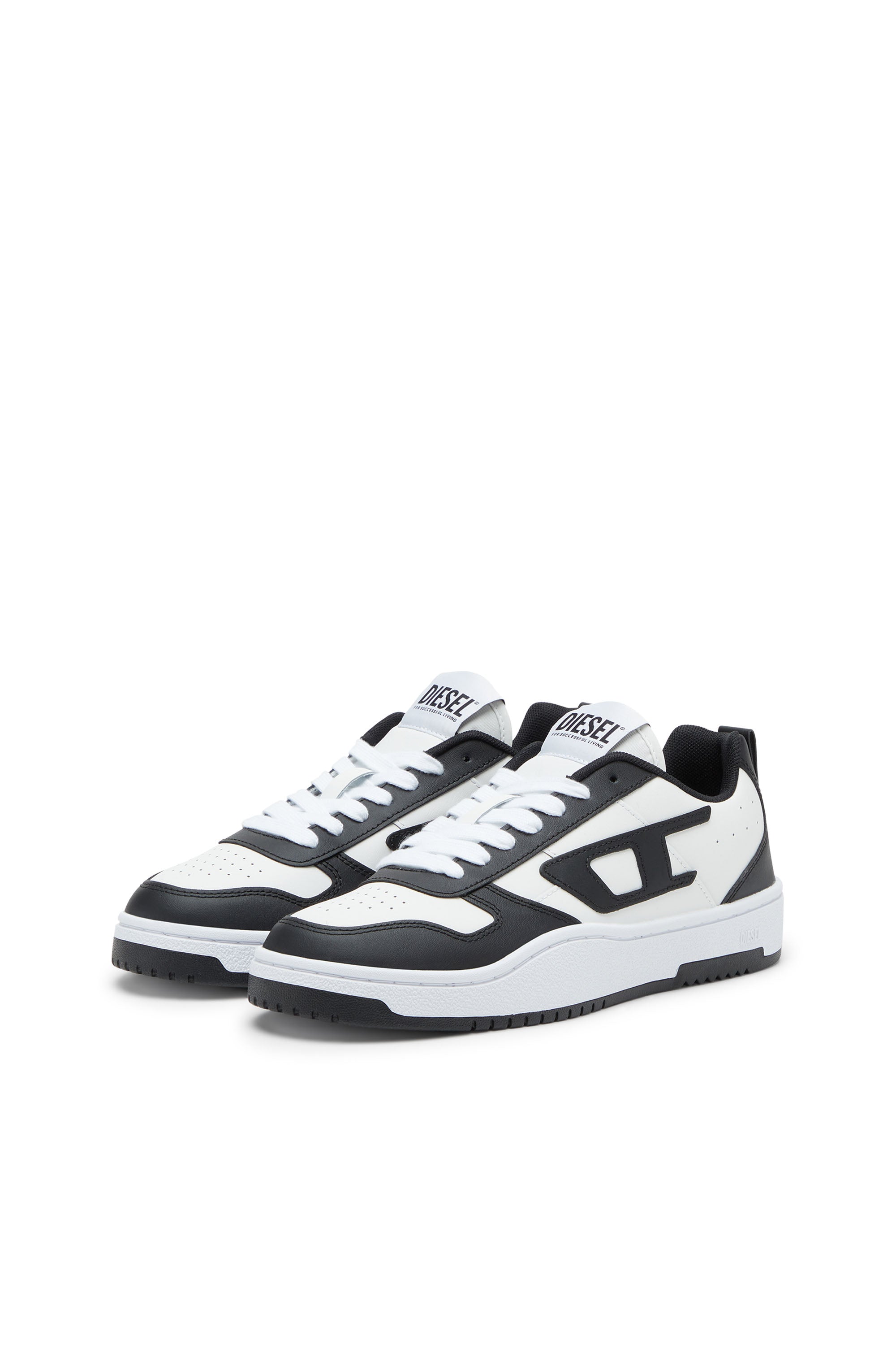 TÊNIS DIESEL S-UKIYO V2 LOW - PRETO/BRANCO
