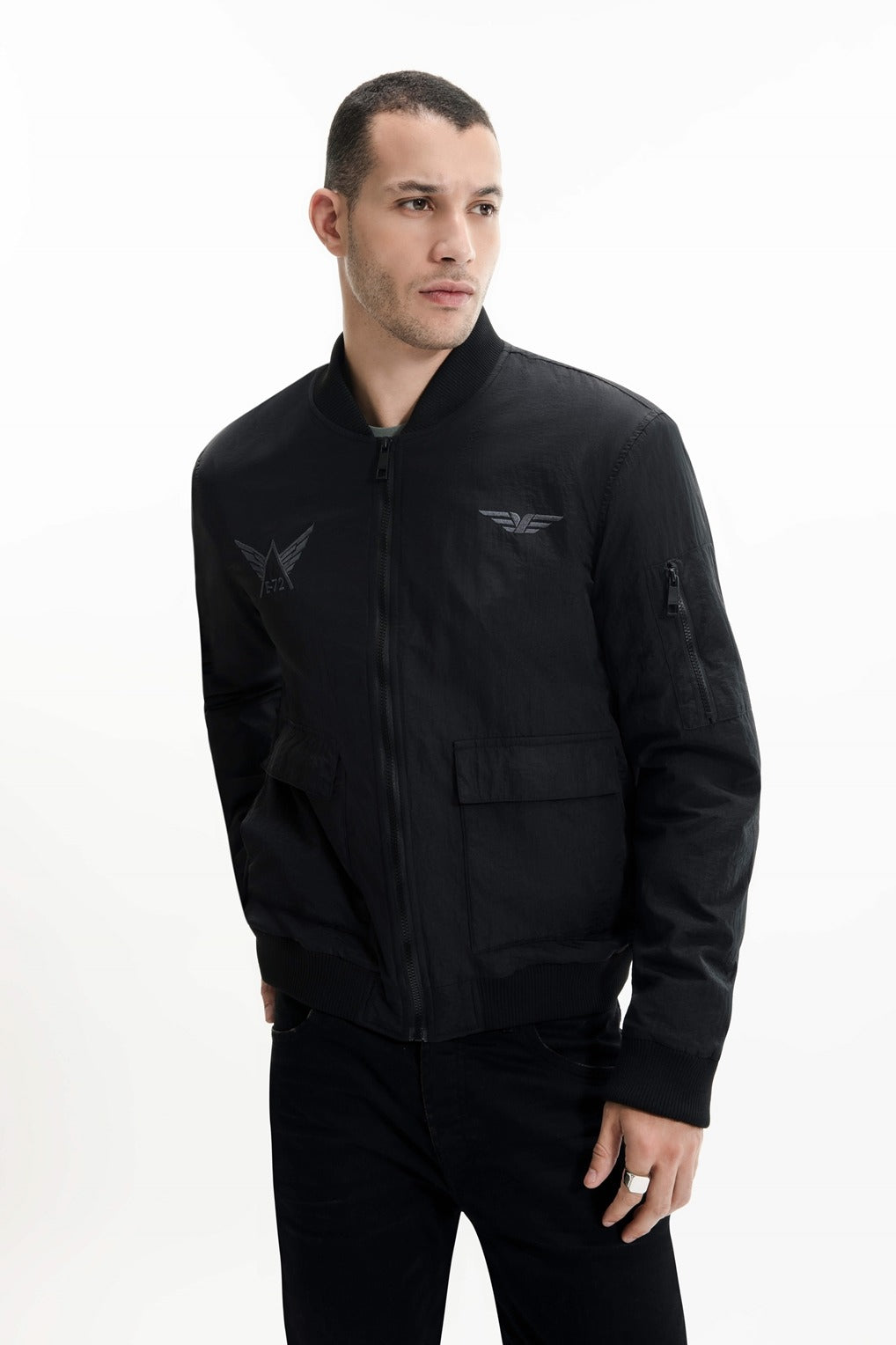 JAQUETA BOMBER ELLUS NY EMBROIDERY