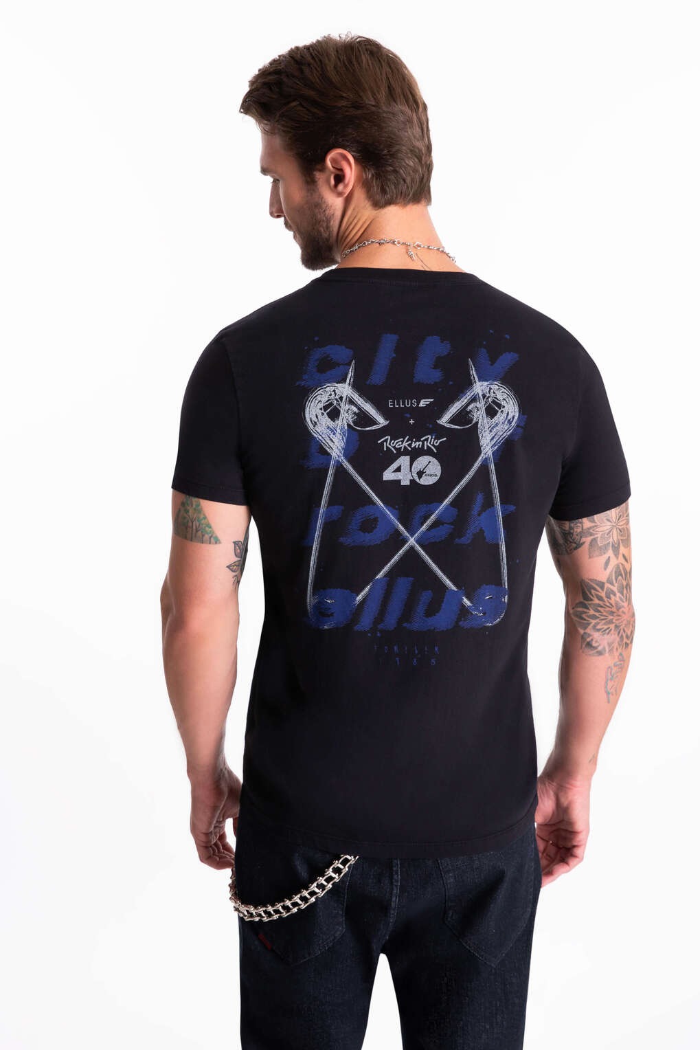 CAMISETA ELLUS PIN ROCK IN RIO
