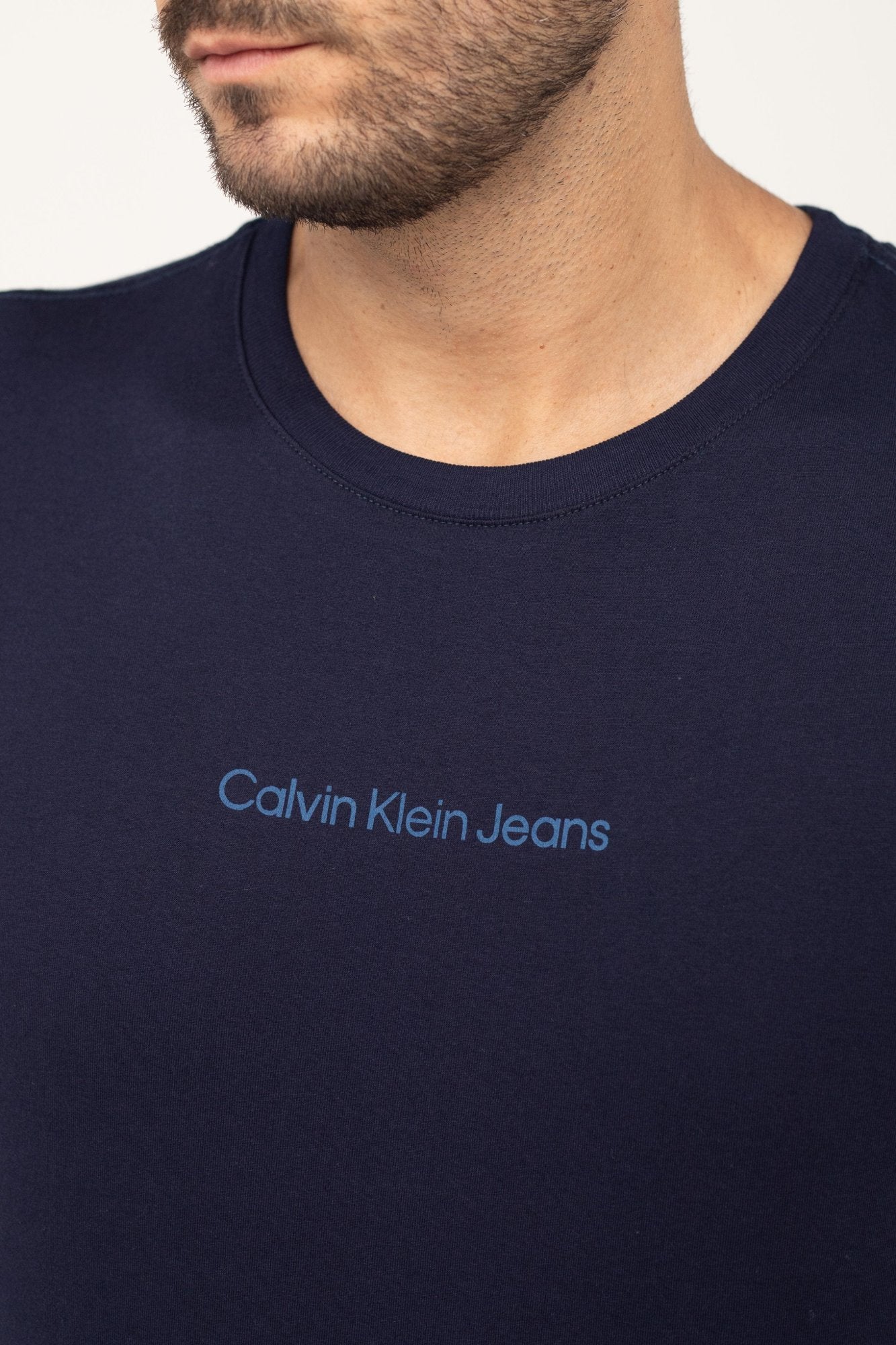 CAMISETA LOGO CENTRALIZADO MARINHO