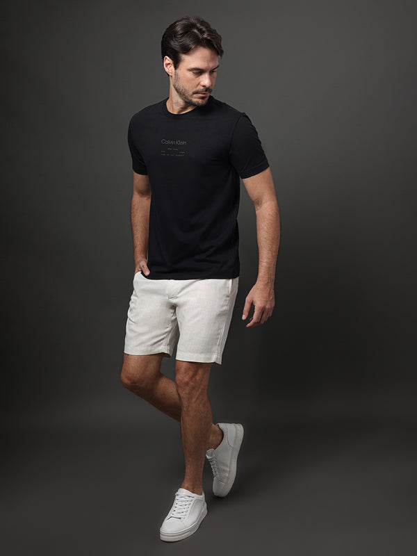 CAMISETA MASCULINA CALVIN KLEIN  LOGO ADDRESS