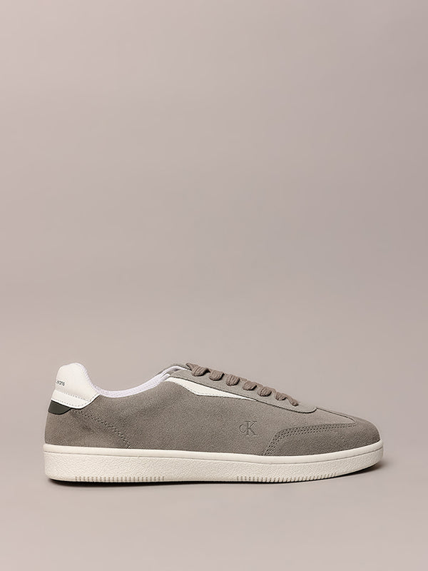 TENIS CALVIN KLEIN SLIM SIDE SMALL CINZA CLARO