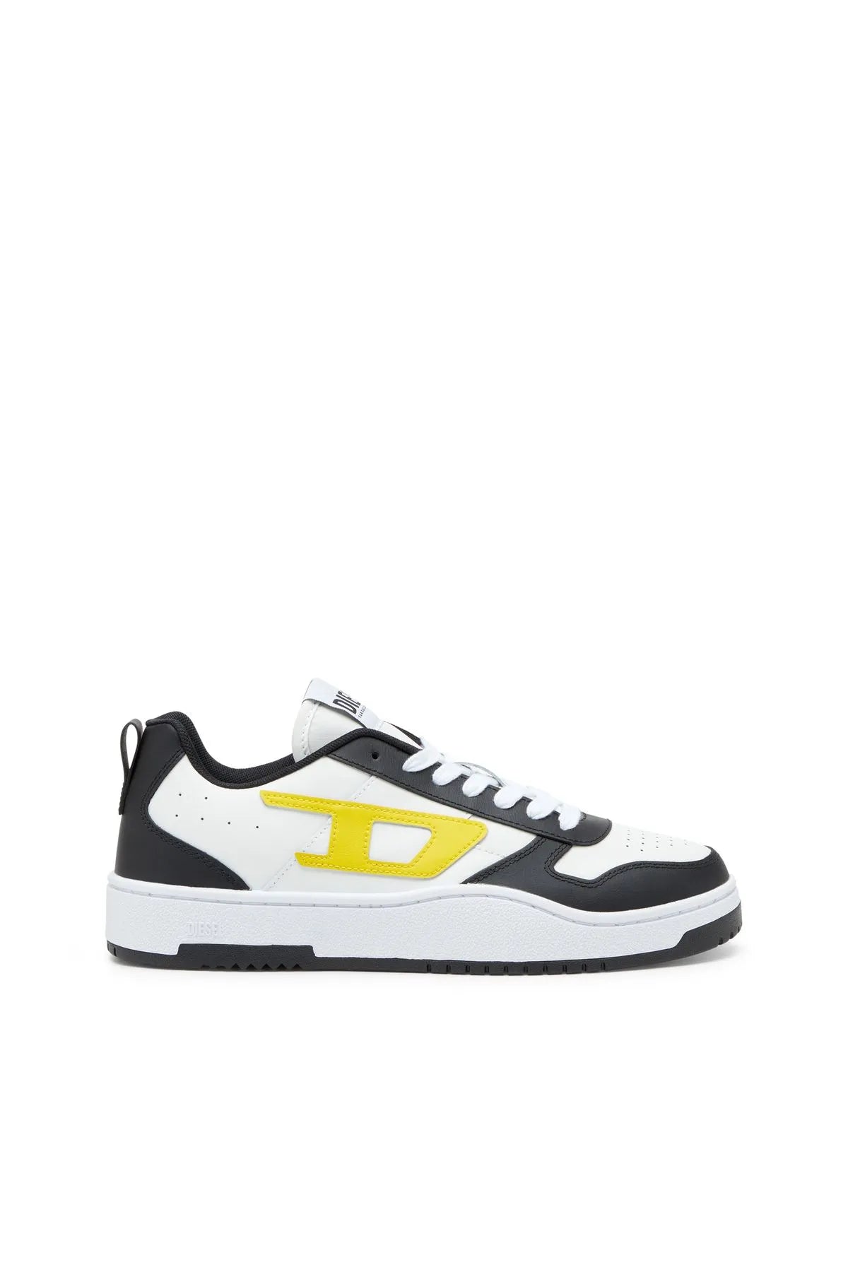 TÊNIS DIESEL S-UKIYO V2 LOW - BRANCO/PRETO/AMARELO