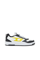 TÊNIS DIESEL S-UKIYO V2 LOW - BRANCO/PRETO/AMARELO