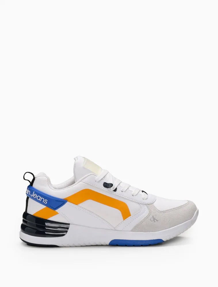 TENIS CALVIN KLEIN JEANS AIR BORRACHA MOSTARDA