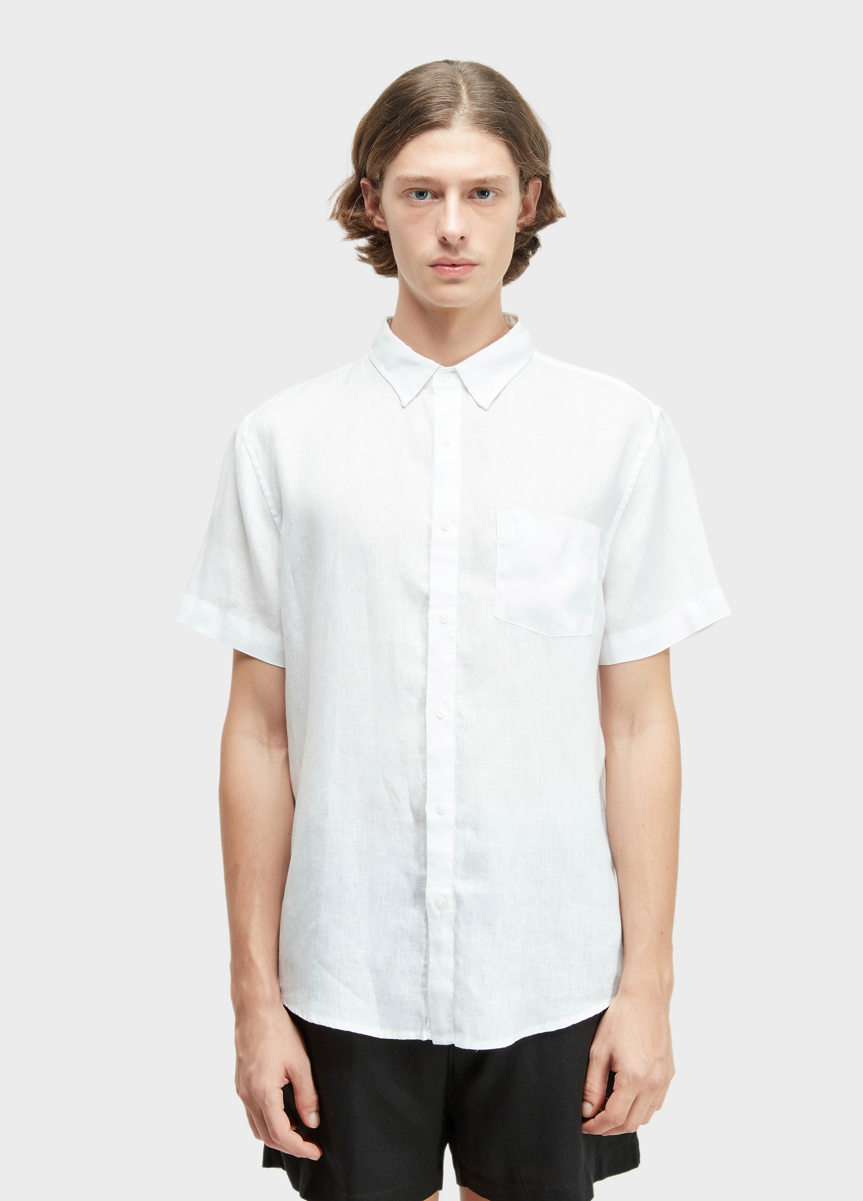 CAMISA OSKLEN LINHO MASCULINA  MC