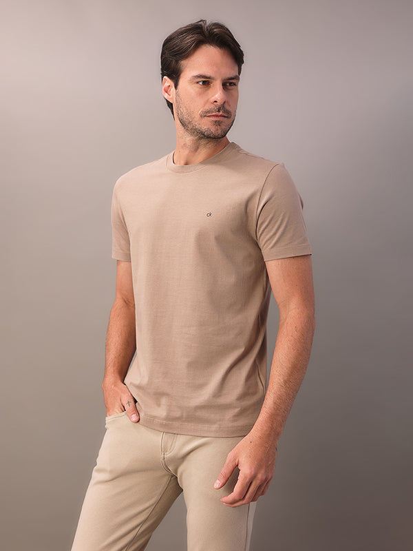 CAMISETA CALVIN KLEIN MASCULINA MEIA MALHA